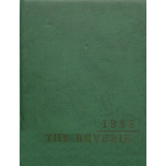 (Custom Reprint) Yearbook: 1952 Bethany High School - Reverie Yearbook (Bethany, IL)