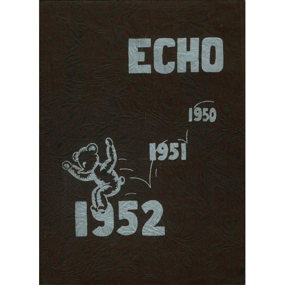 (Custom Reprint) Yearbook: 1952 Brooklyn High School - Echoes (Brooklyn, IA)