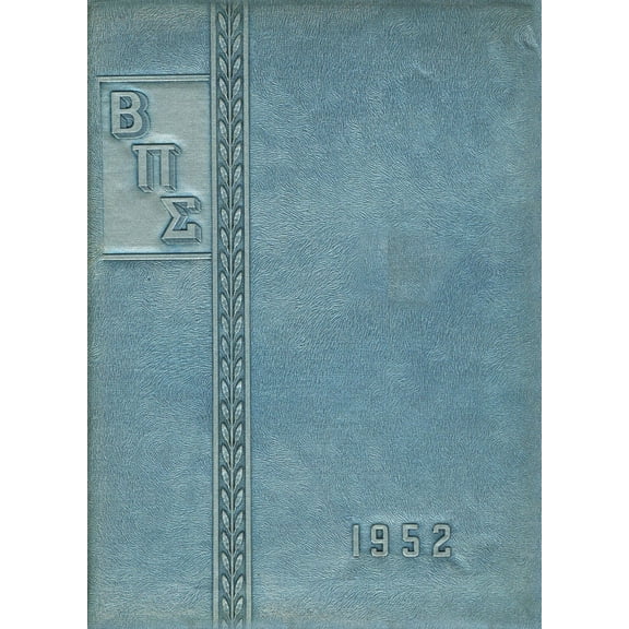 (Custom Reprint) Yearbook: 1952 Bushnell Prairie City High School - Beta Pi Sigma Yearbook (Bushnell, IL)