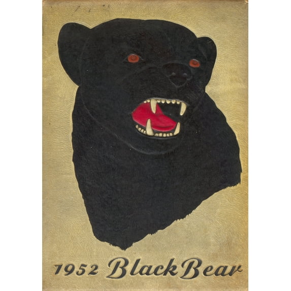(Custom Reprint) Yearbook: 1952 Canton High School - Black Bear Yearbook (Canton, NC)