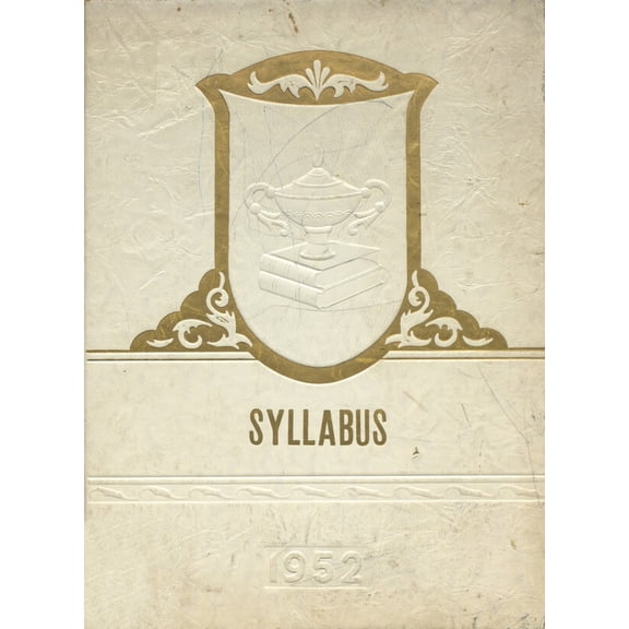 (Custom Reprint) Yearbook: 1952 Clinton High School - Syllabus Yearbook (Clinton, ME)