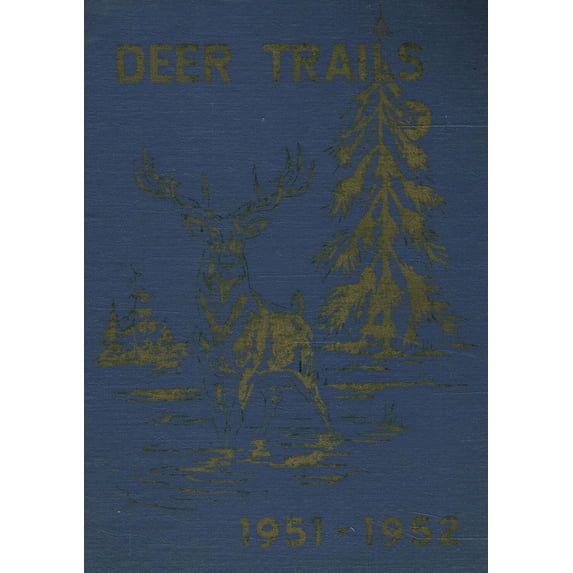 (Custom Reprint) Yearbook: 1952 Deer Creek High School - Deer Trails Yearbook (Deer Creek, MN)