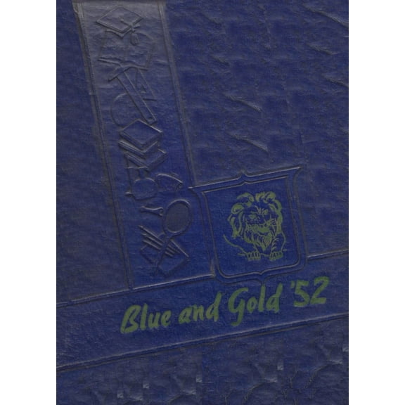 (Custom Reprint) Yearbook: 1952 Foley High School - Blue and Gold Yearbook (Foley, AL)