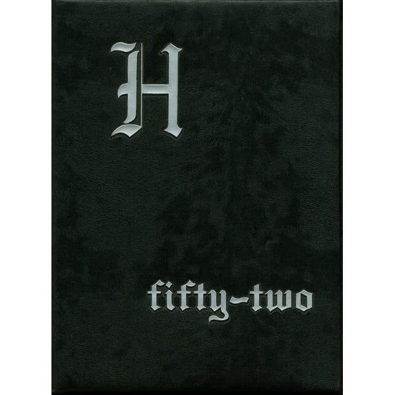 (Custom Reprint) Yearbook: 1952 Hampton High School - Scarlet and Black Yearbook (Hampton, IA)