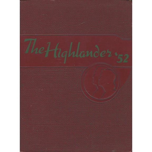 (Custom Reprint) Yearbook: 1952 Highland Park High School - Highlander Yearbook (Topeka, KS)