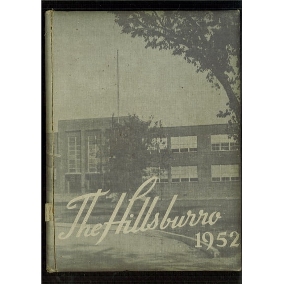 (Custom Reprint) Yearbook: 1952 Hillsboro High School - Hillsburro Yearbook (Nashville, TN)