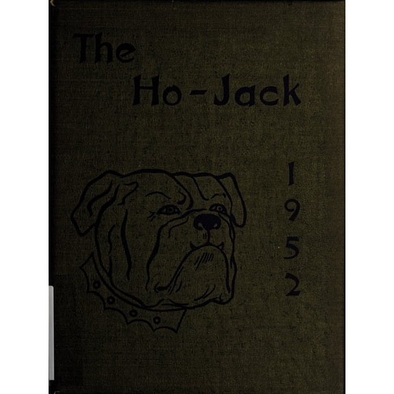 (Custom Reprint) Yearbook: 1952 Hoaglin Jackson High School - Bulldog Yearbook (Van Wert, OH)