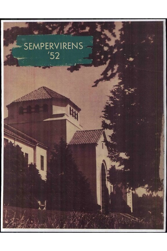 (Custom Reprint) Yearbook: 1952 Humboldt State University - Sempervirens Yearbook (Arcata, CA)