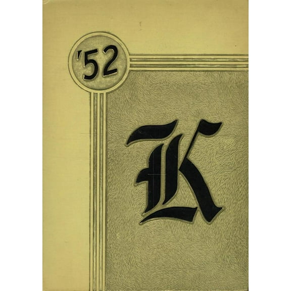 (Custom Reprint) Yearbook: 1952 Knoxville High School - K Yearbook (Knoxville, IA)