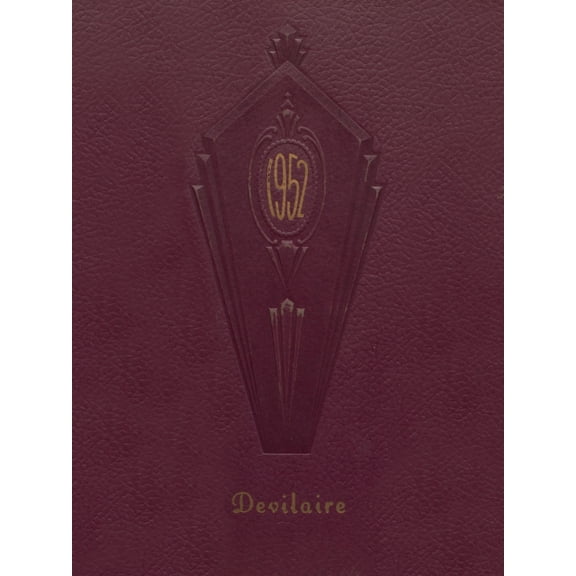 (Custom Reprint) Yearbook: 1952 Laura Conner High School - Devilaire Yearbook (Augusta, AR)