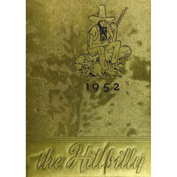 (Custom Reprint) Yearbook: 1952 Lee Edwards High School - Hillbilly Yearbook (Asheville, NC)