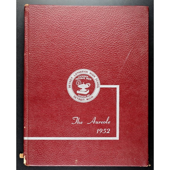(Custom Reprint) Yearbook: 1952 Lutheran High School - Aureole Yearbook (Detroit, MI)
