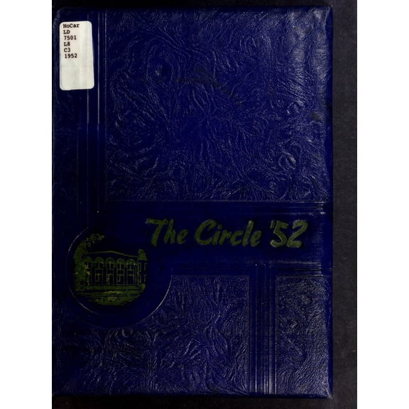 (Custom Reprint) Yearbook: 1952 Mills High School - Circle Yearbook (Louisburg, NC)