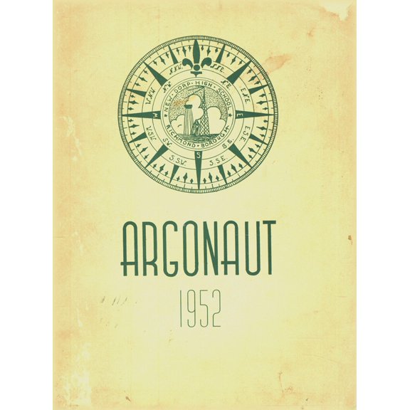 (Custom Reprint) Yearbook: 1952 New Dorp High School - Argonaut Yearbook (Staten Island, NY)