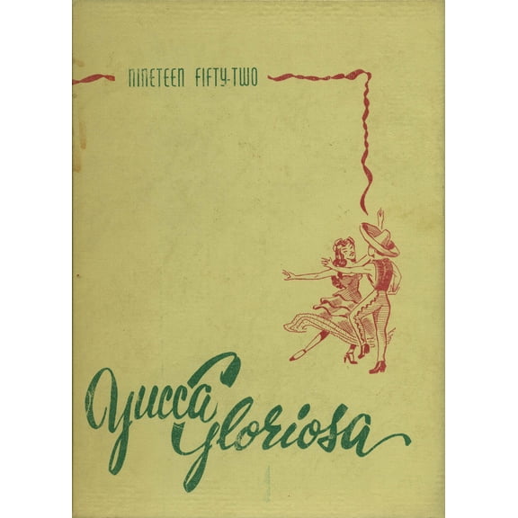 (Custom Reprint) Yearbook: 1952 Newman High School - Yucca Gloriosa Yearbook (Sweetwater, TX)