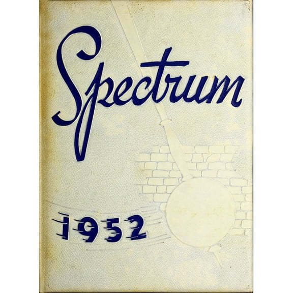 (Custom Reprint) Yearbook: 1952 North Central College - Spectrum Yearbook (Naperville, IL)