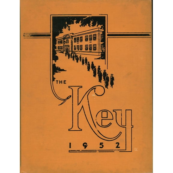 (Custom Reprint) Yearbook: 1952 Orange High School - Key Yearbook (Orange, MA)