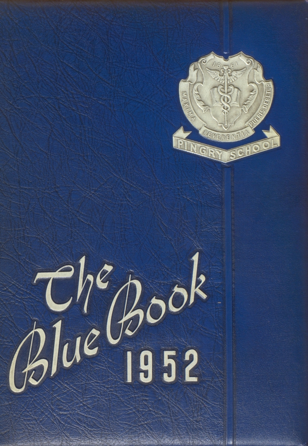 (Custom Reprint) Yearbook 1952 Pingry School Blue Book Yearbook
