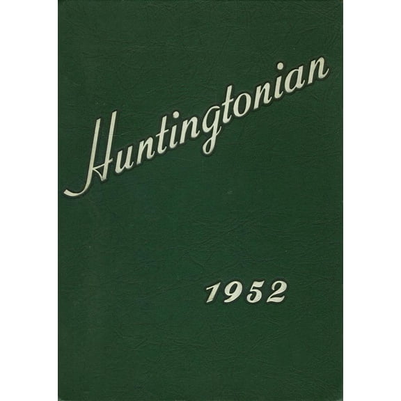 (Custom Reprint) Yearbook: 1952 Robert L Simpson High School - Huntingtonian Yearbook (Huntington, NY)