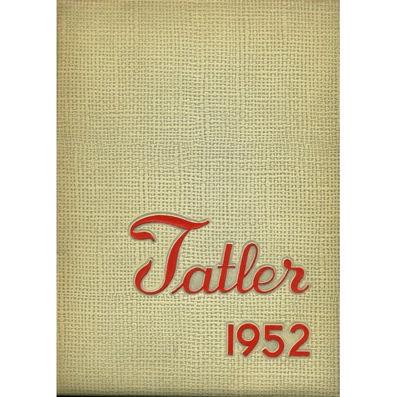 (Custom Reprint) Yearbook: 1952 Rochelle Township High School - Tatler Yearbook (Rochelle, IL)