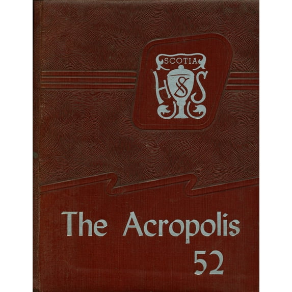 (Custom Reprint) Yearbook: 1952 Scotia Glenville High School - Acropolis Yearbook (Scotia, NY)