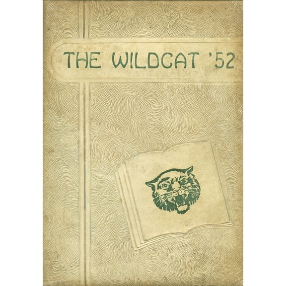(Custom Reprint) Yearbook: 1952 Scurry Rosser High School - Wildcat Yearbook (Scurry, TX)