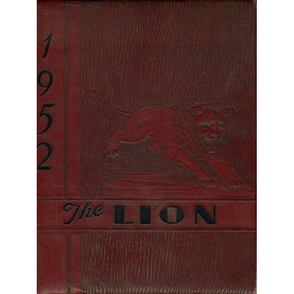 (Custom Reprint) Yearbook: 1952 Searcy High School - Lion Yearbook (Searcy, AR)