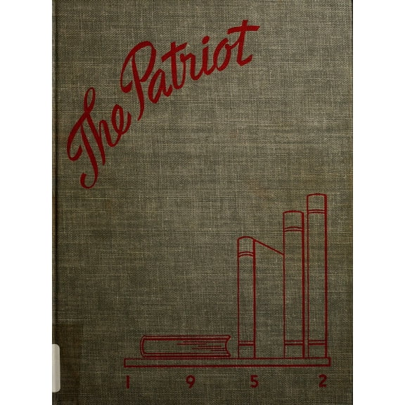 (Custom Reprint) Yearbook: 1952 Shields High School - Patriot Yearbook (Seymour, IN)
