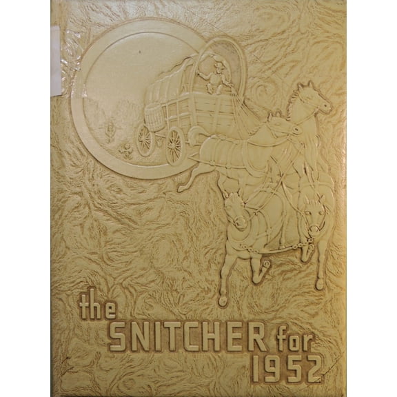 (Custom Reprint) Yearbook: 1952 State Normal and Industrial School - Snitcher Yearbook (Ellendale, ND)