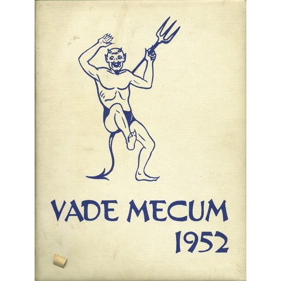 (Custom Reprint) Yearbook: 1952 Villa Grove High School - Vade Mecum Yearbook (Villa Grove, IL)
