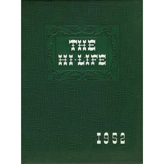 (Custom Reprint) Yearbook: 1952 Weldon E Howitt High School - Hi Life Yearbook (Farmingdale, NY)