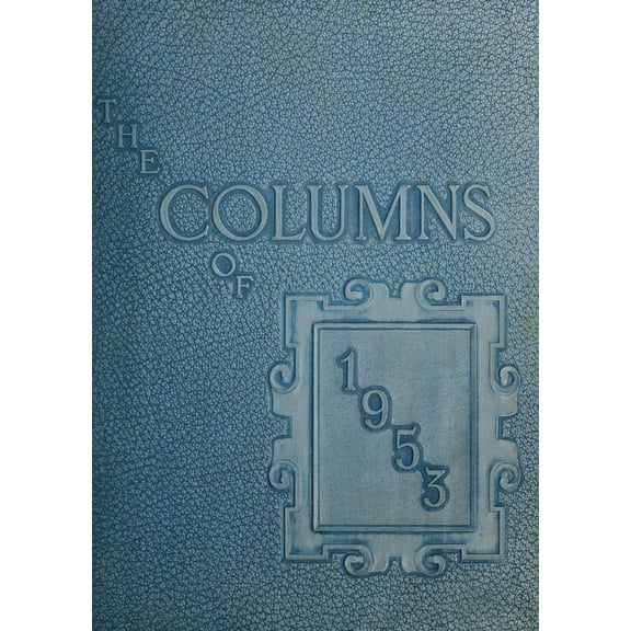 (Custom Reprint) Yearbook: 1953 Anderson College - Columns / Sororian Yearbook (Anderson, SC)