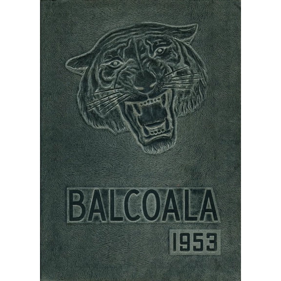 (Custom Reprint) Yearbook: 1953 Baldwin County High School - Balcoala Yearbook (Bay Minette, AL)