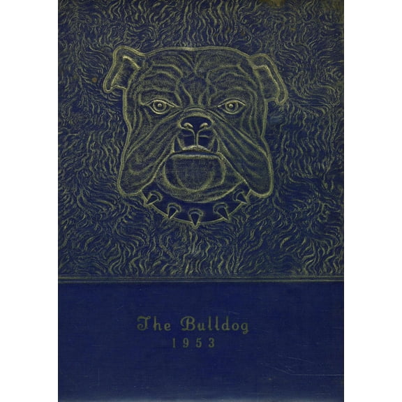 (Custom Reprint) Yearbook: 1953 Bancroft High School - Bulldog Yearbook (Bancroft, NE)