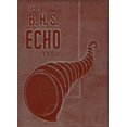 (Custom Reprint) Yearbook 1953 Barnsdall High School Echo Yearbook (Barnsdall, OK)