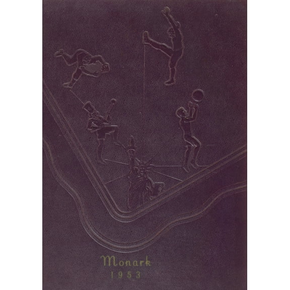 (Custom Reprint) Yearbook: 1953 Blunt High School - Monarch Yearbook (Blunt, SD)