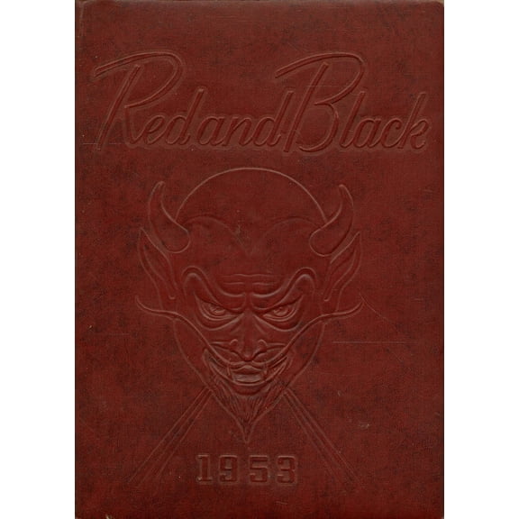 (Custom Reprint) Yearbook: 1953 Central High School - Red and Black Yearbook (Phenix City, AL)