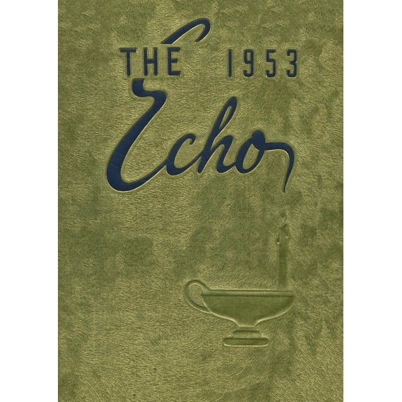 (Custom Reprint) Yearbook: 1953 Chambersburg Area High School - Echo Yearbook (Chambersburg, PA)