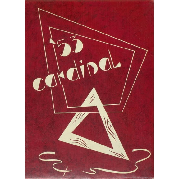(Custom Reprint) Yearbook: 1953 Corning Union High School - Cardinal Yearbook (Corning, CA)