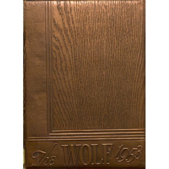 (Custom Reprint) Yearbook: 1953 Cut Bank High School - Wolf Yearbook (Cut Bank, MT)