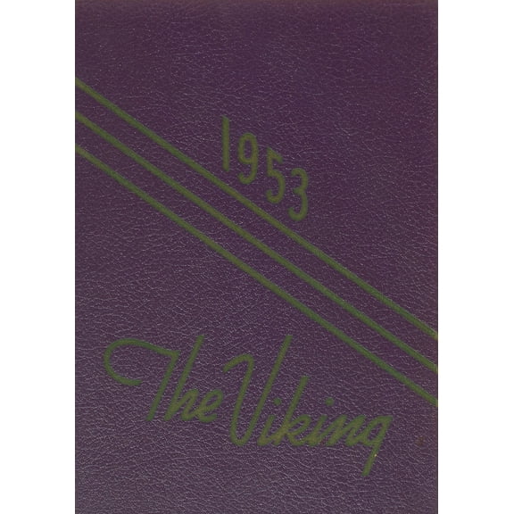 (Custom Reprint) Yearbook: 1953 Denmark High School - Viking Yearbook (Denmark, WI)