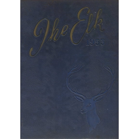 (Custom Reprint) Yearbook: 1953 Elkin High School - Elk Yearbook (Elkin, NC)