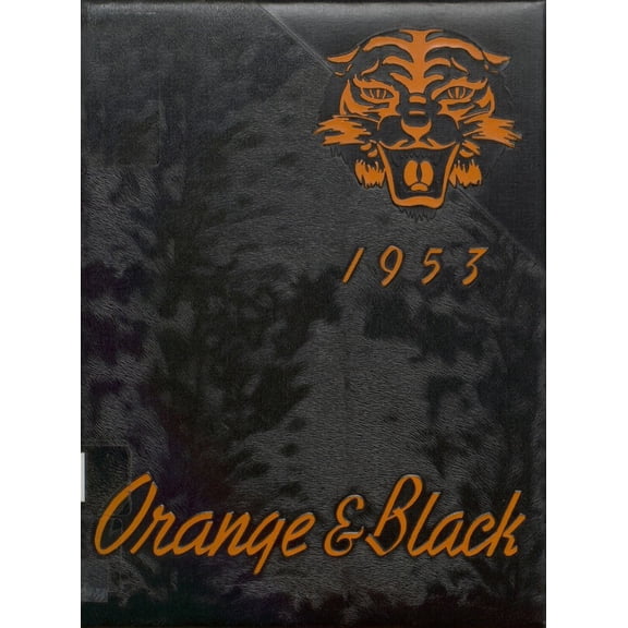 (Custom Reprint) Yearbook: 1953 Falls City High School - Orange and Black Yearbook (Falls City, NE)