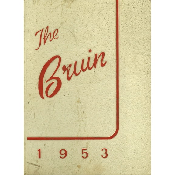(Custom Reprint) Yearbook: 1953 Fort Smith Senior High School - Bruin Yearbook (Fort Smith, AR)
