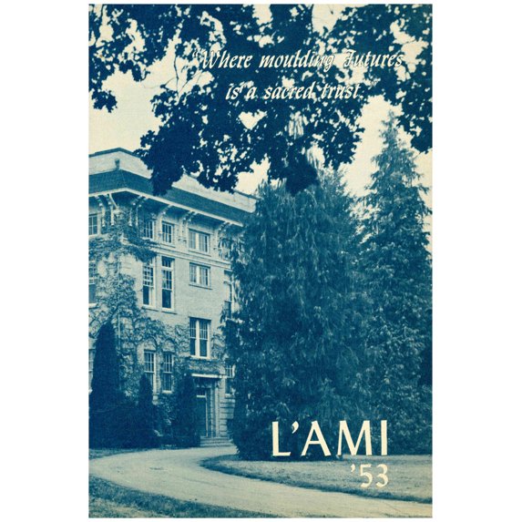 (Custom Reprint) Yearbook: 1953 George Fox University - L'Ami Yearbook (Newberg, OR)