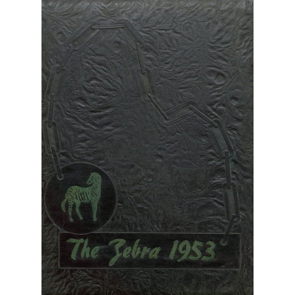 (Custom Reprint) Yearbook: 1953 Grandview High School - Zebra Yearbook (Grandview, TX)