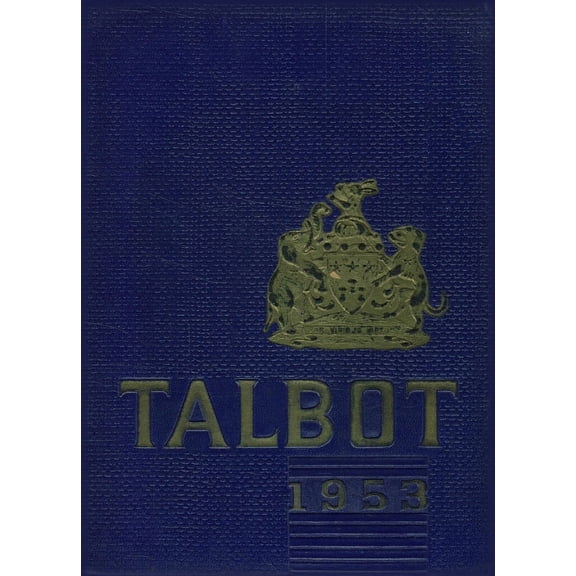 (Custom Reprint) Yearbook: 1953 Hampton High School - Talbot Yearbook (Allison Park, PA)