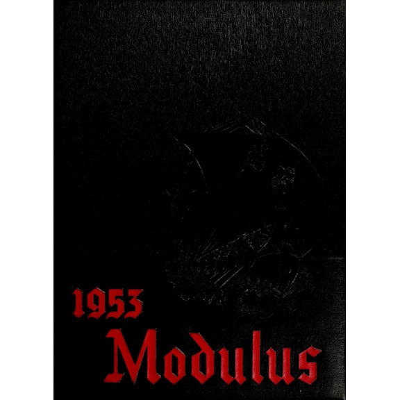 (Custom Reprint) Yearbook: 1953 Huntington North High School - Modulus Yearbook (Huntington, IN)