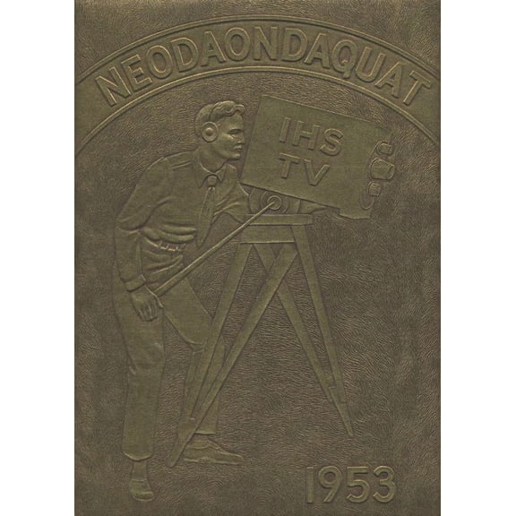 (Custom Reprint) Yearbook: 1953 Irondequoit High School - Neodaondaquat Yearbook (Rochester, NY)