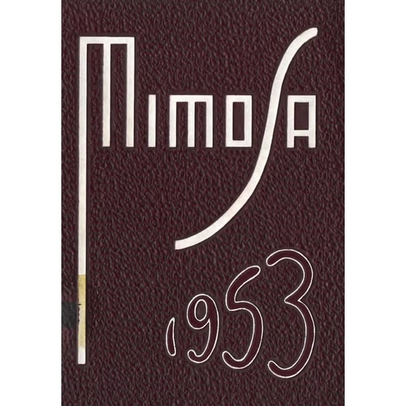 (Custom Reprint) Yearbook: 1953 Jacksonville State University - Mimosa Yearbook (Jacksonville, AL)